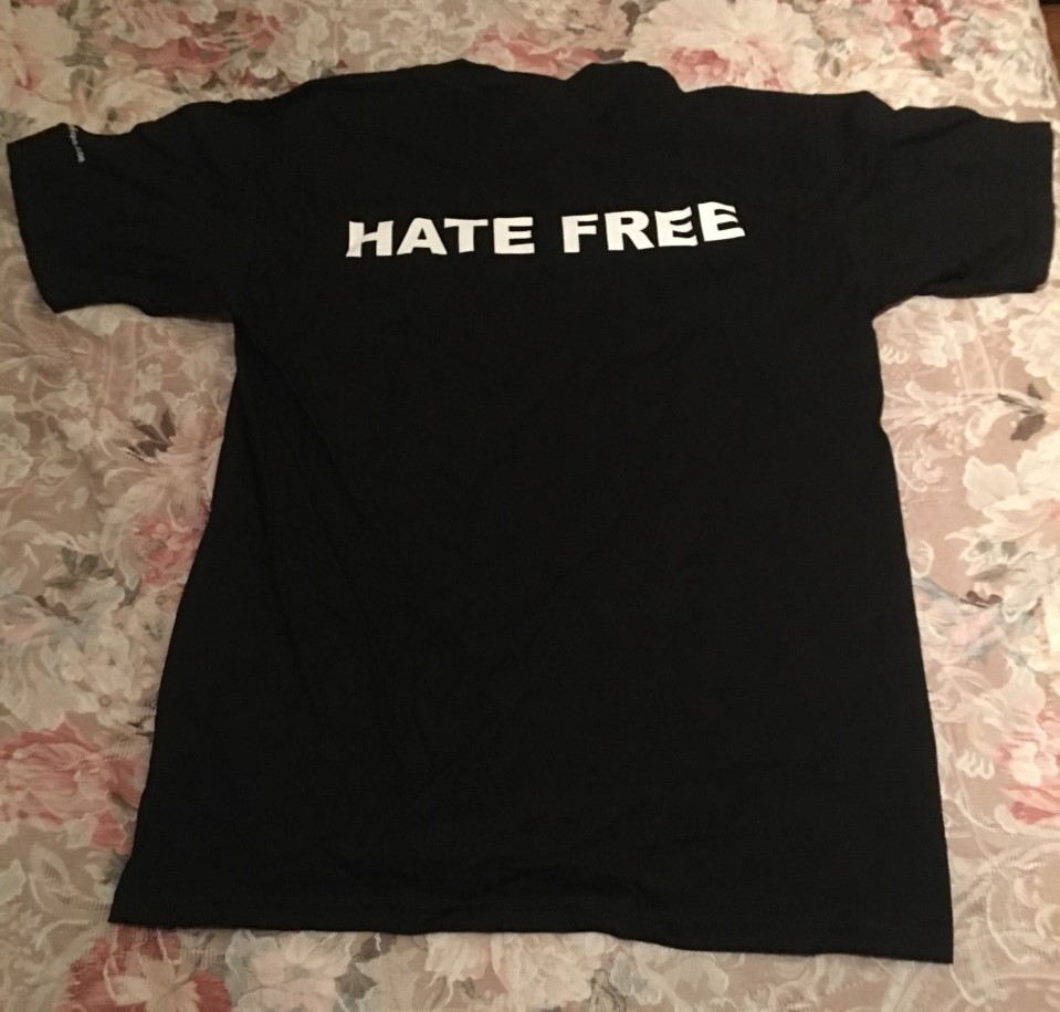 Hate-Free T-Shirt Black